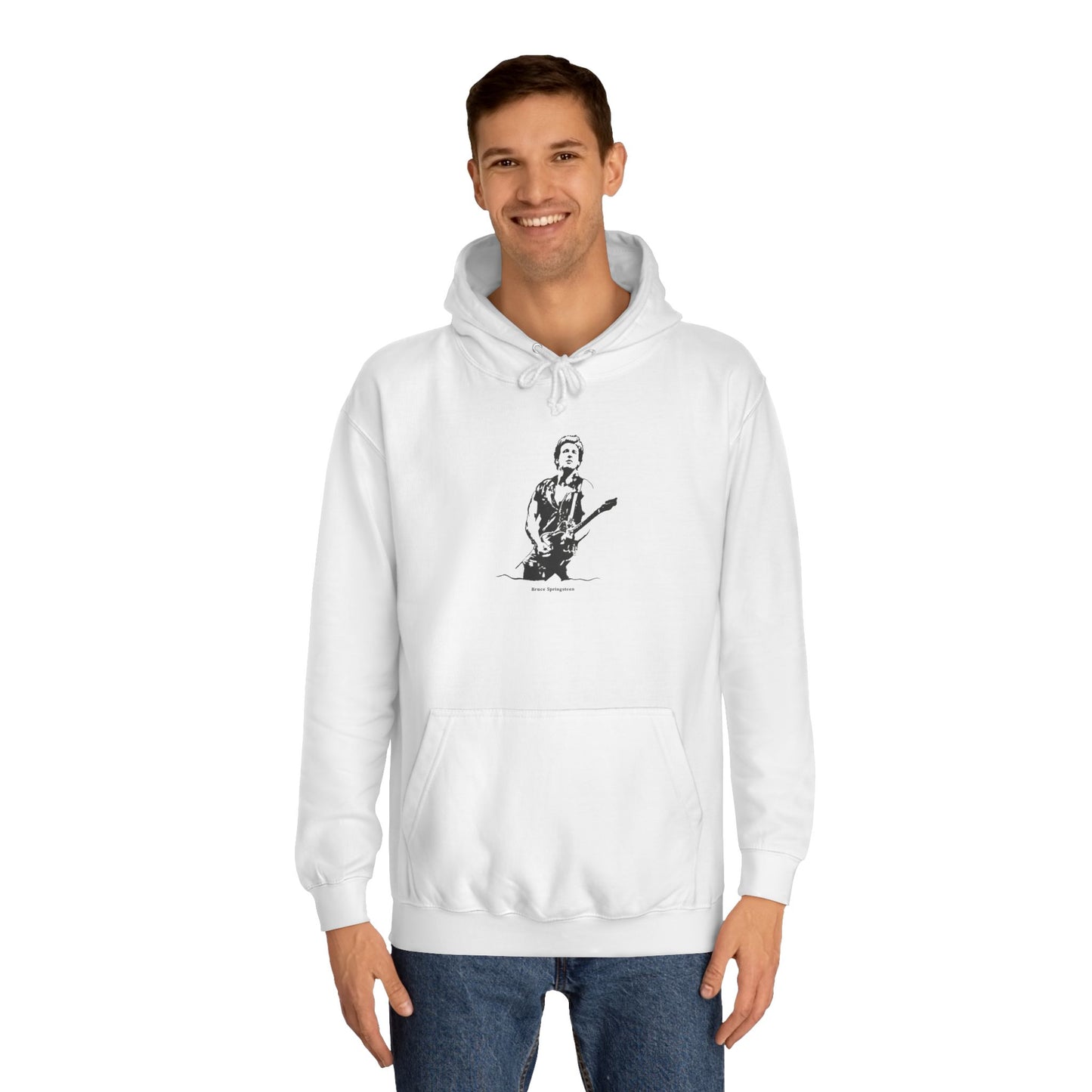 Bruce Springsteen - Unisex College Hoodie