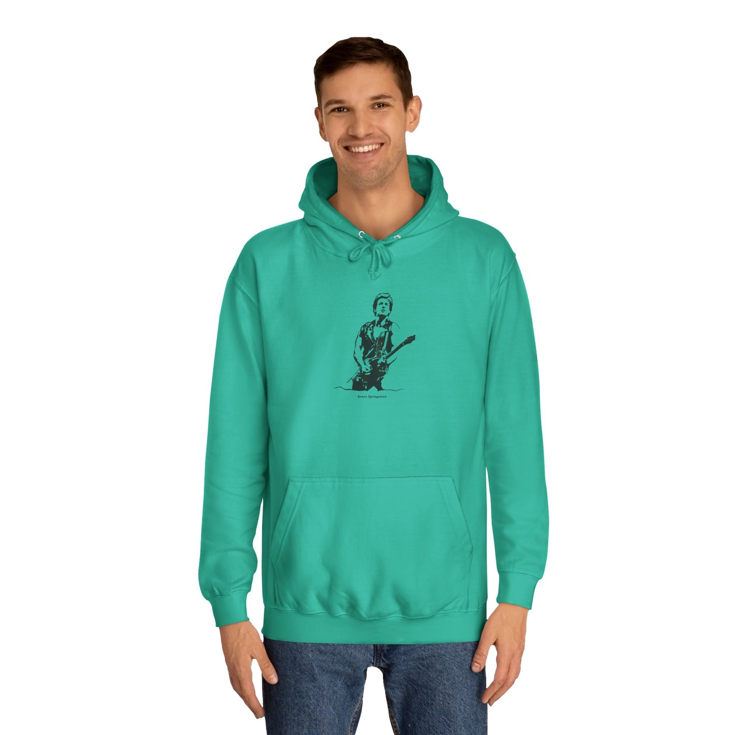 Bruce Springsteen - Unisex College Hoodie