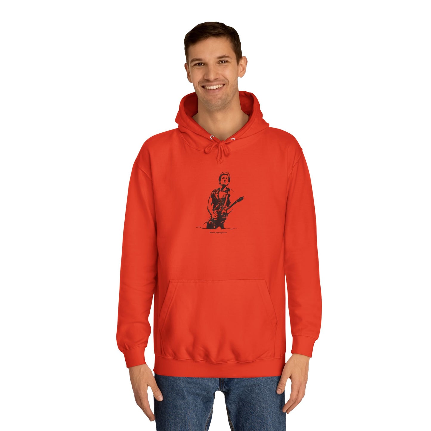 Bruce Springsteen - Unisex College Hoodie