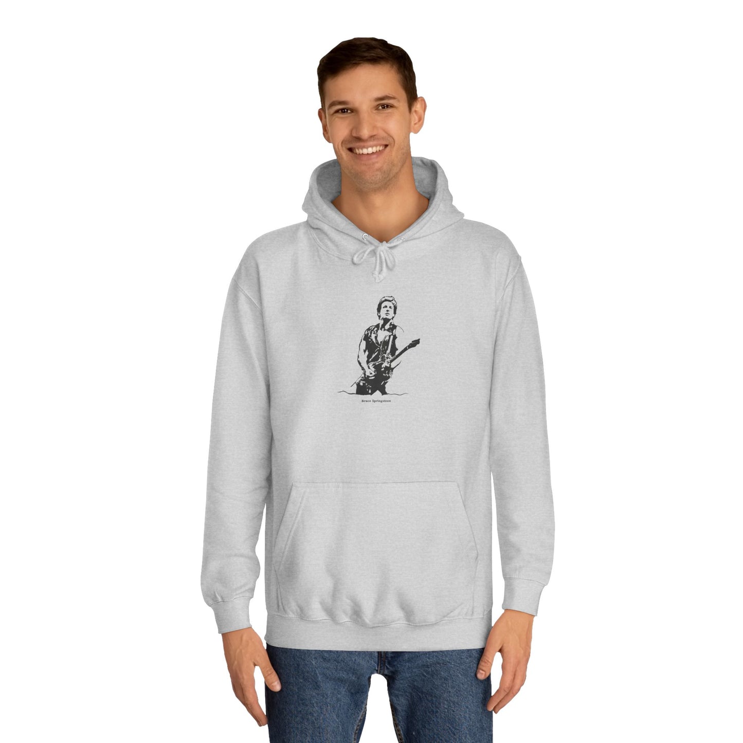 Bruce Springsteen - Unisex College Hoodie