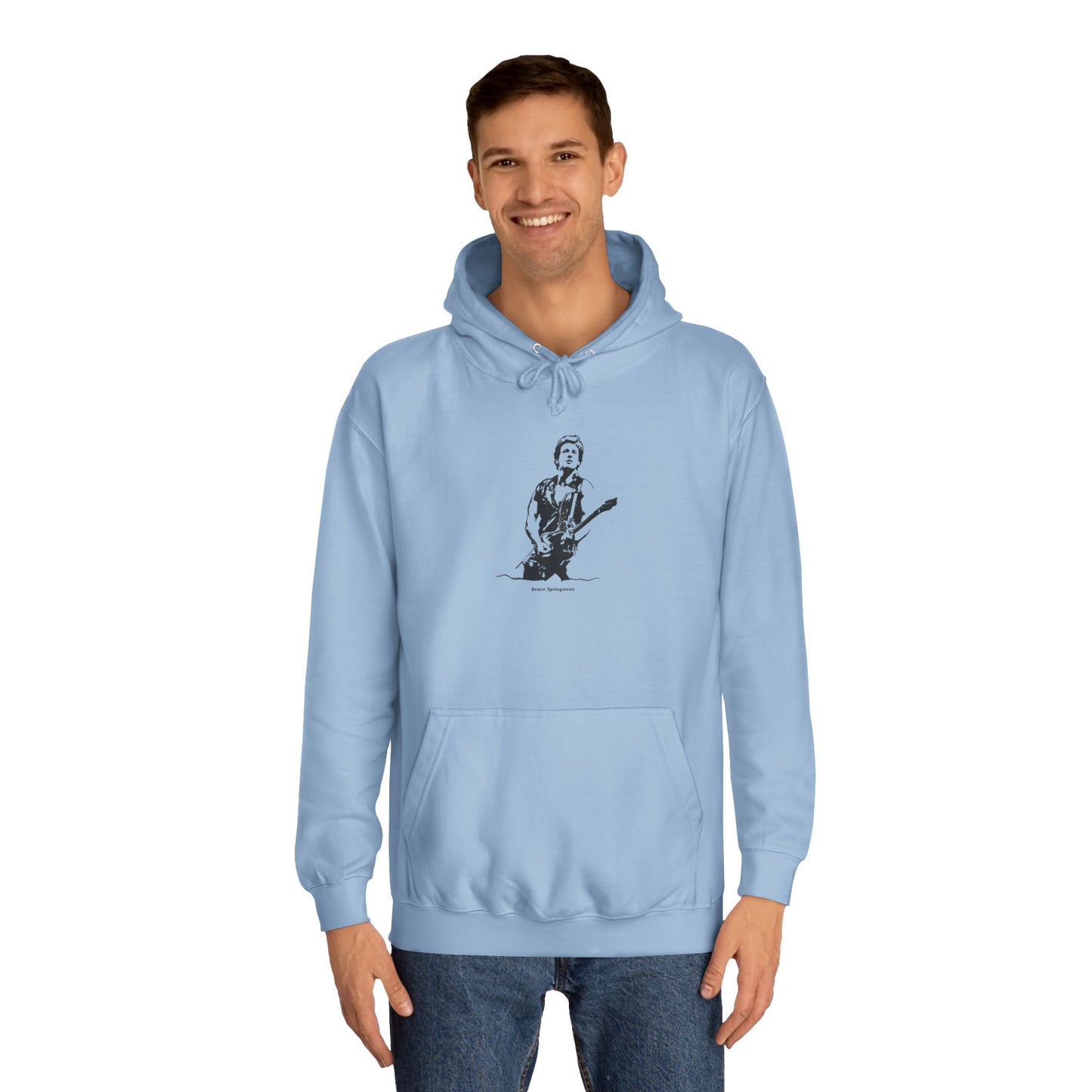 Bruce Springsteen - Unisex College Hoodie