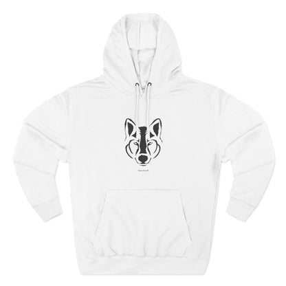 Three-Panel Fleece Hoodie