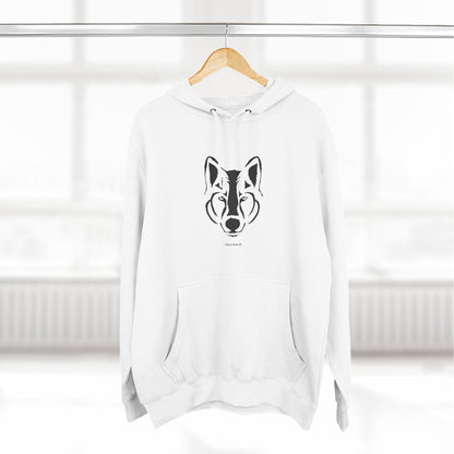Three-Panel Fleece Hoodie